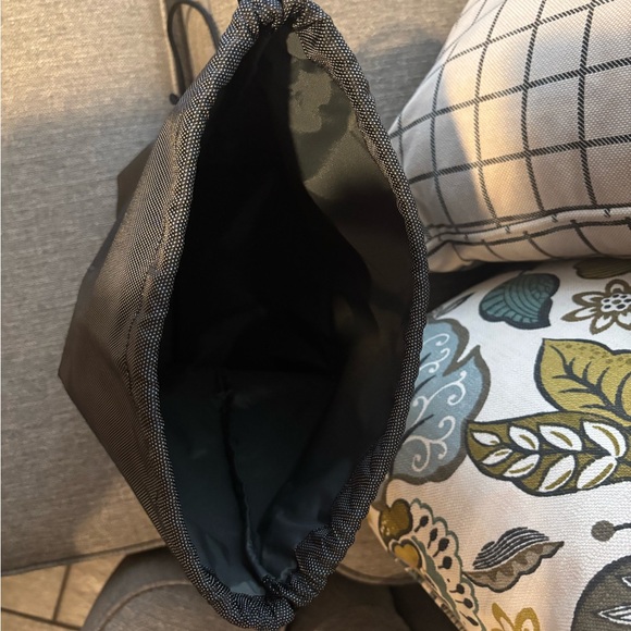 Bally Dark Grey Drawstring Backpack - Picture 3 of 4